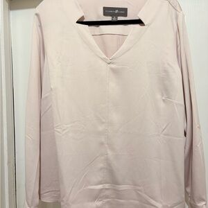 Elegant Classic Women's Blouse - Cream